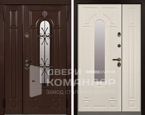 Двойная дверь входная №17