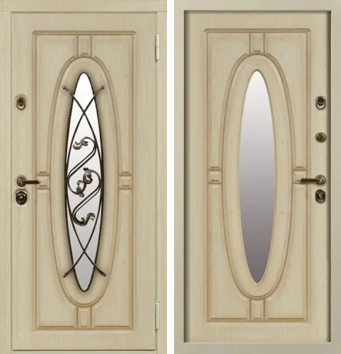 Входная дверь с окном №6