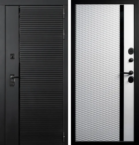 Дверь металлическая входная уличная с терморазрывом №62