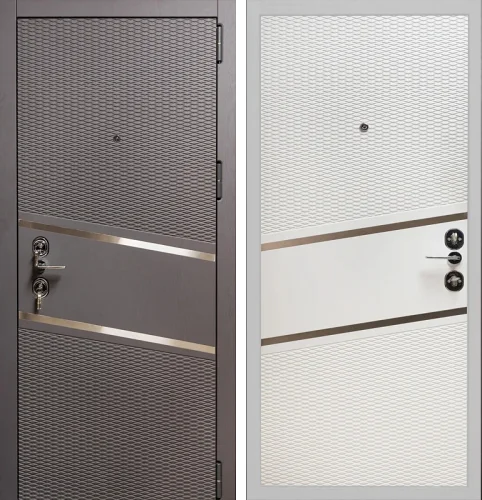 Дверь для коттеджа с терморазрывом №73