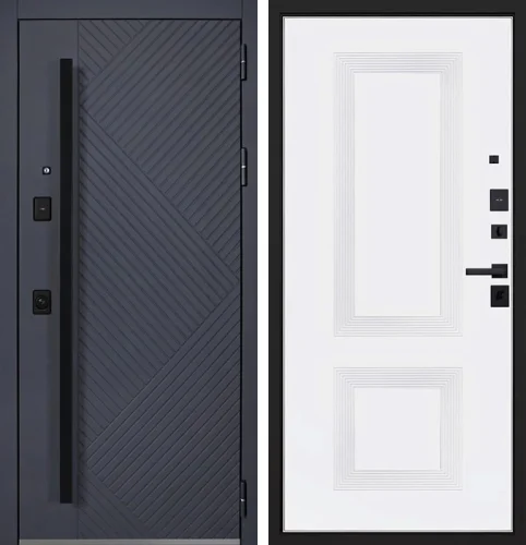 Дверь входная металлическая в загородный дом №8