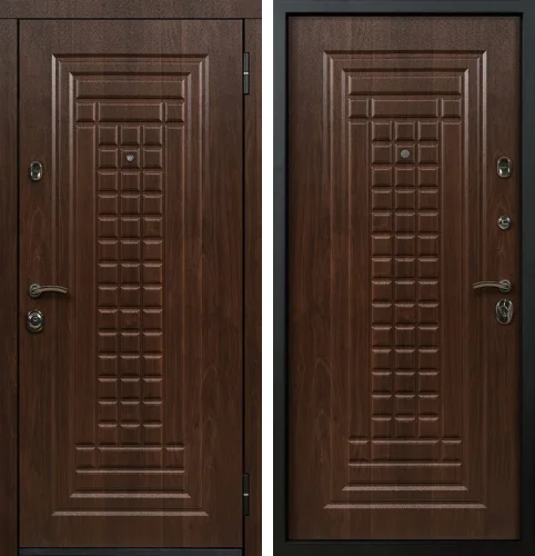 Фрезерованная входная дверь хай-тек шумоизоляционная №6