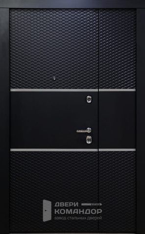 Дверь входная двухстворчатая металлическая №31 - внутренняя сторона