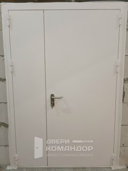 Противопожарная полуторная входная дверь  на заказ