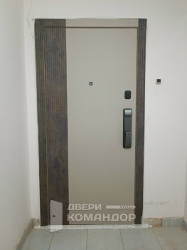 Входная дверь Stardis Comfort  с биометрическим замком Kaadas, с расширением проёма