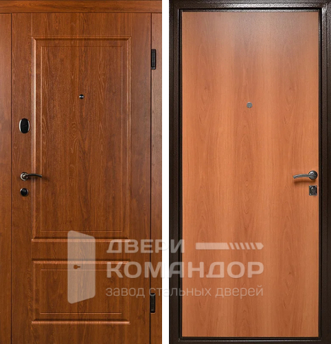 Входная дверь МДФ + ламинат №12 размером 960x2050 мм