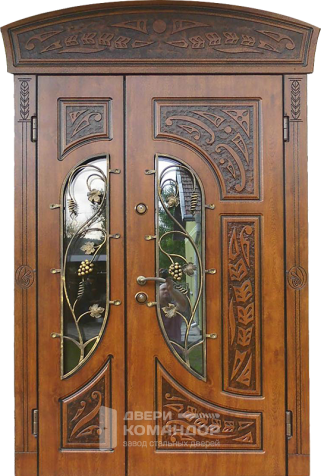 Красивая парадная дверь №14 - наружная сторона