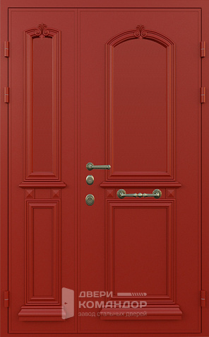 Дверь металлическая двупольная №24 - наружная сторона