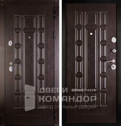 Дверь входная звукоизоляционная металлическая №74 размером 860x2050 мм