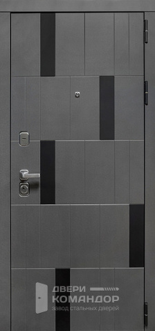 Металлическая входная дверь с утеплителем №10 - наружная сторона