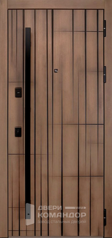 Дверь уличная в частный дом с терморазрывом №102 - наружная сторона