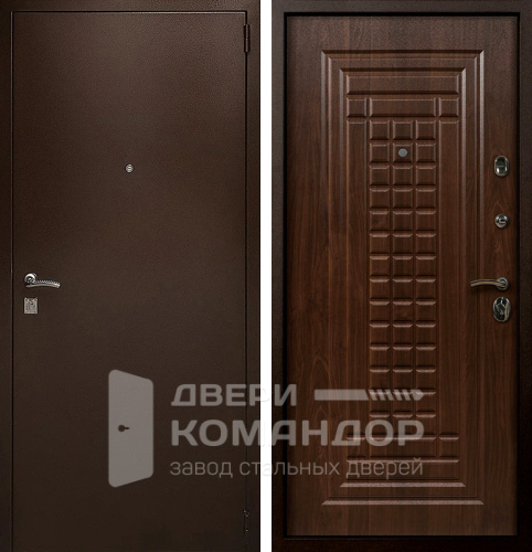 Металлическая дверь с напылением №25 размером 860x2050 мм