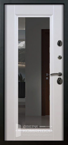 Входная железная дверь с ковкой №16 - внутренняя сторона