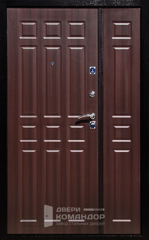 Дверь двупольная металлическая №10 - внутренняя сторона