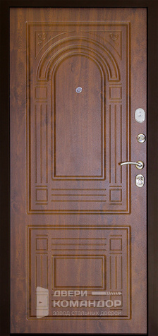 Дверь в деревянный дом наружная №72 - внутренняя сторона