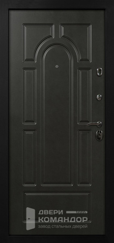 Дверь входная темно зеленая №18 - внутренняя сторона