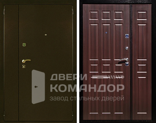 Дверь двупольная металлическая №10