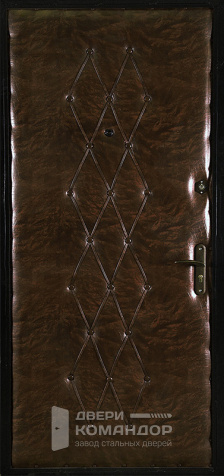 Металлическая дверь с дермантином №2 - внутренняя сторона