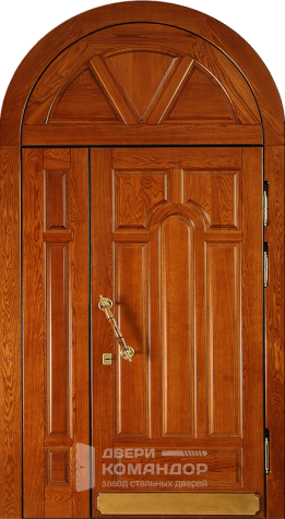 Входная дверь лакированная №2 - наружная сторона