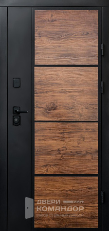 Входная дверь в квартиру с терморазрывом №120 - наружная сторона