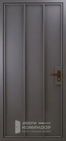 Дверь скелет металлическая №1 размером 860x2050 мм - внутренняя сторона